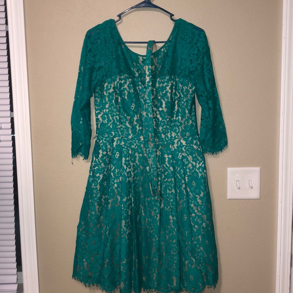 Teal Dressy Dress